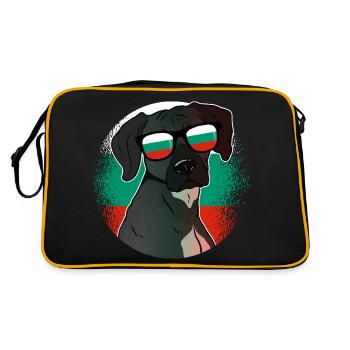 Bulgaria - Retro Bag - black/gold - Back