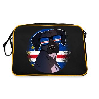 Cap Vert - Sac Retro - noir/or - Dos