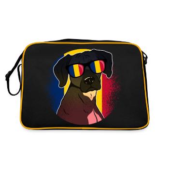 Tchad - Sac Retro - noir/or - Dos