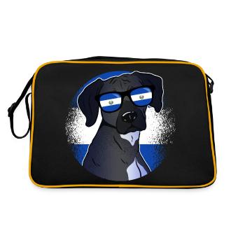 El Salvador - Sac Retro - noir/or - Dos