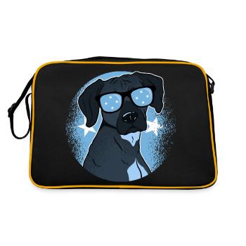 Micronesia - Retro Bag - black/gold - Back