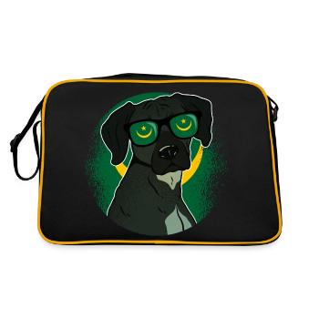 Mauritania - Retro Bag - black/gold - Back