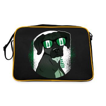 Norfolk Island - Retro Bag - black/gold - Back