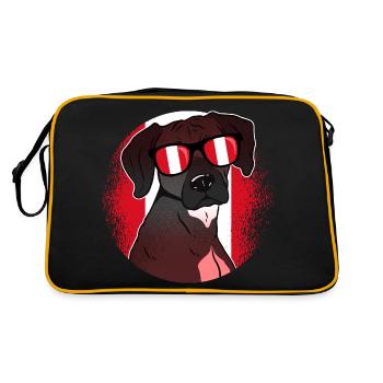 Pérou - Sac Retro - noir/or - Dos