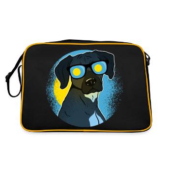 Palau - Sac Retro - noir/or - Dos