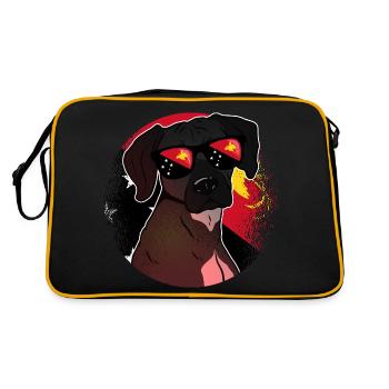 Papua New Guinea - Retro Bag - black/gold - Back