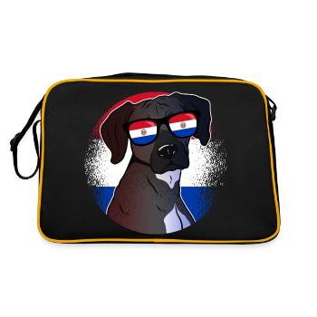 Paraguay - Sac Retro - noir/or - Dos