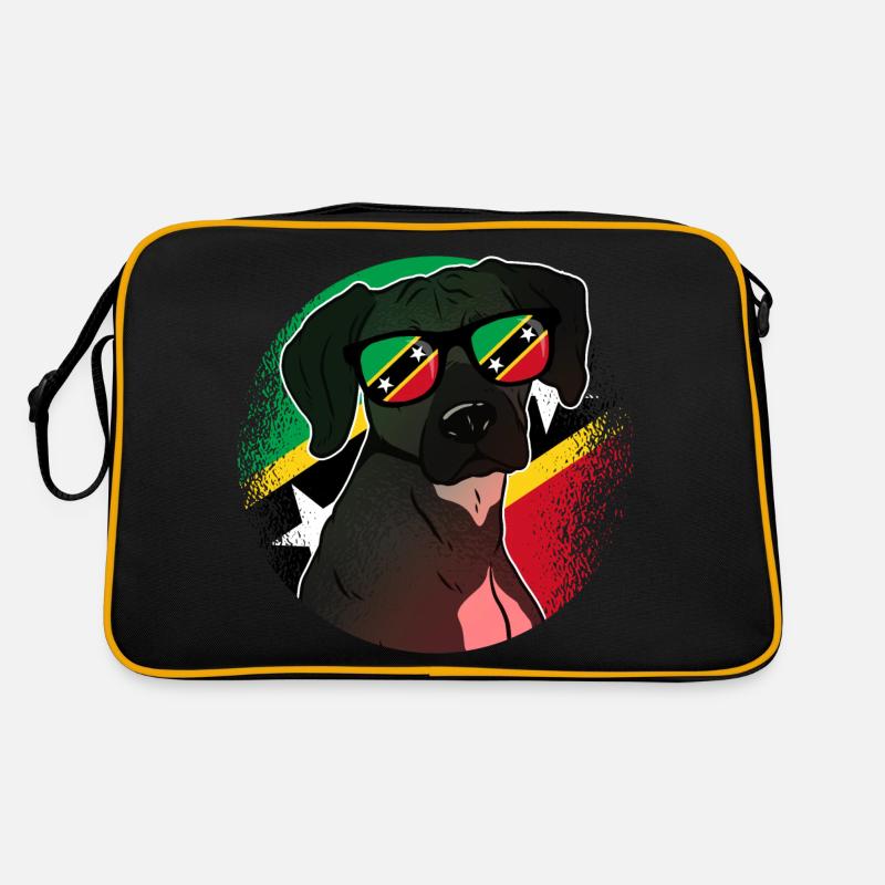 Saint Kitts and Nevis Retro Bag