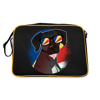 Seychelles - Sac Retro - noir/or - Dos