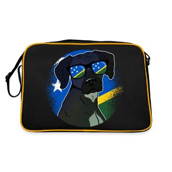 Salomon (Îles) - Sac Retro - noir/or - Dos