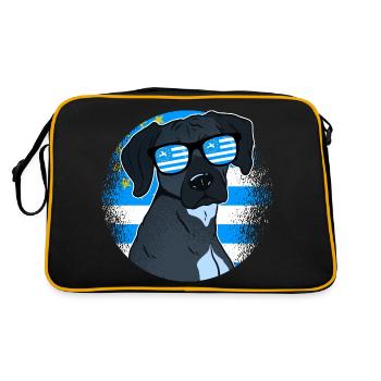 Sud Cameroun - Sac Retro - noir/or - Dos