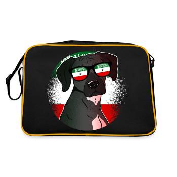 Somaliland - Retro Bag - black/gold - Back