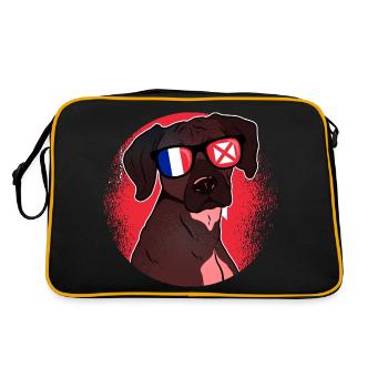 Wallis et Futuna - Sac Retro - noir/or - Dos