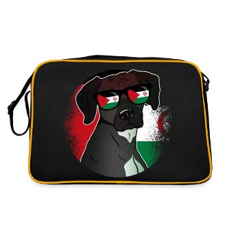 Sahara occidental - Sac Retro - noir/or - Dos