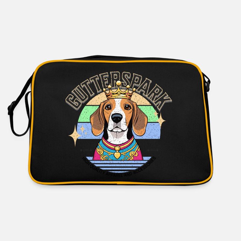 Gutterspark Design Beagle Retro Tasche