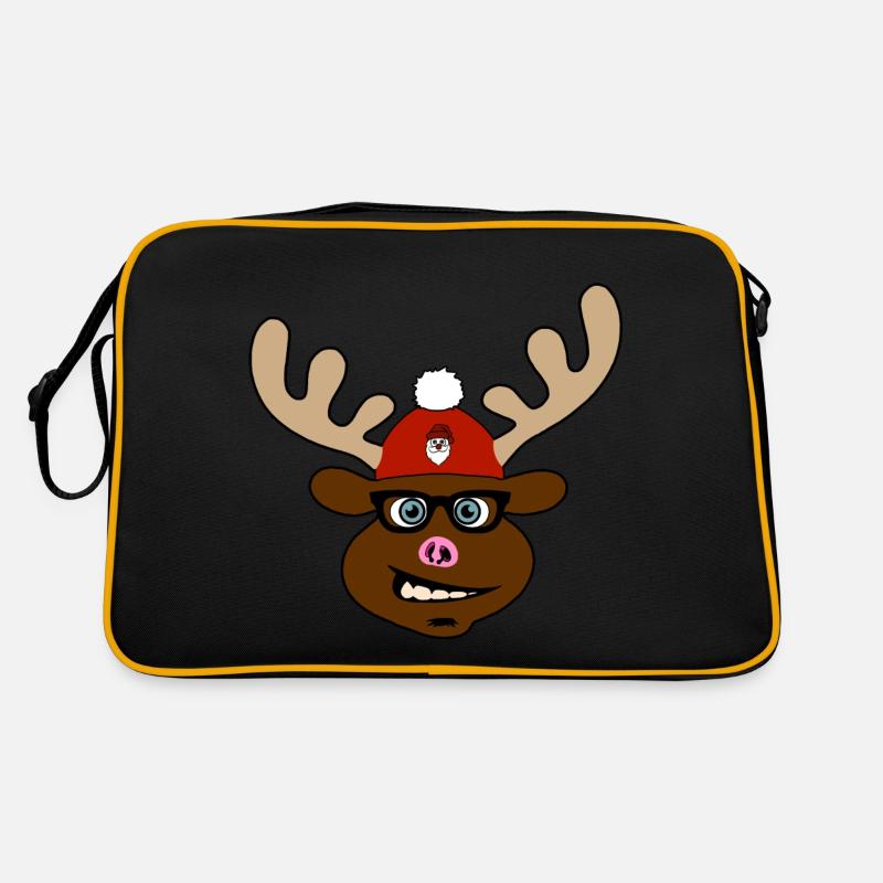 Horst - the crazy moose! Retro Bag
