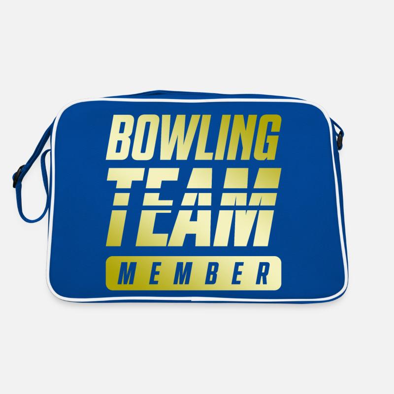 Bowling Team Retro Bag