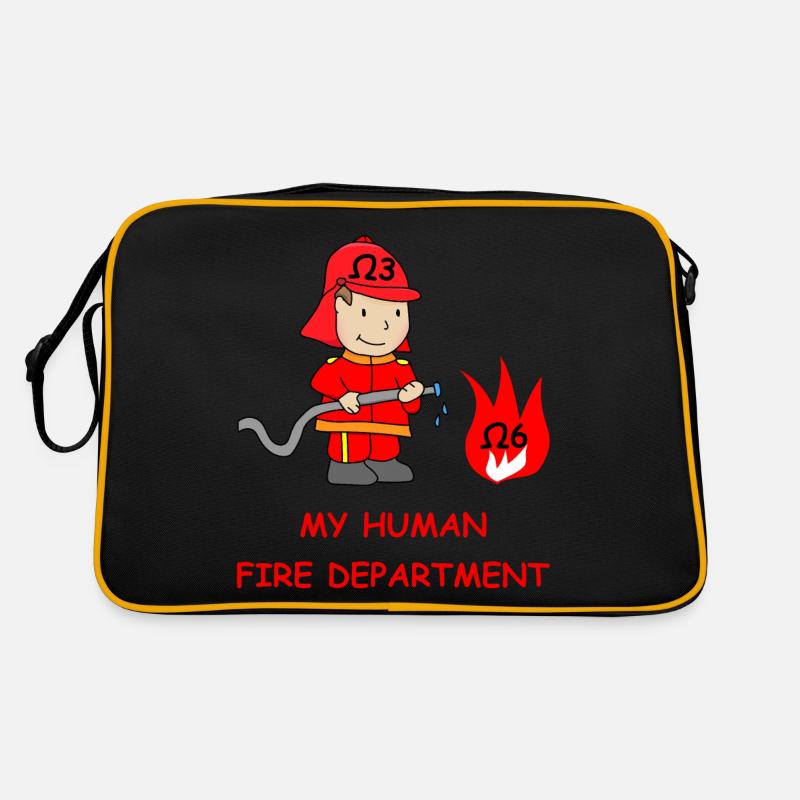 My Human Fire Department - Omega3 Retro Bag