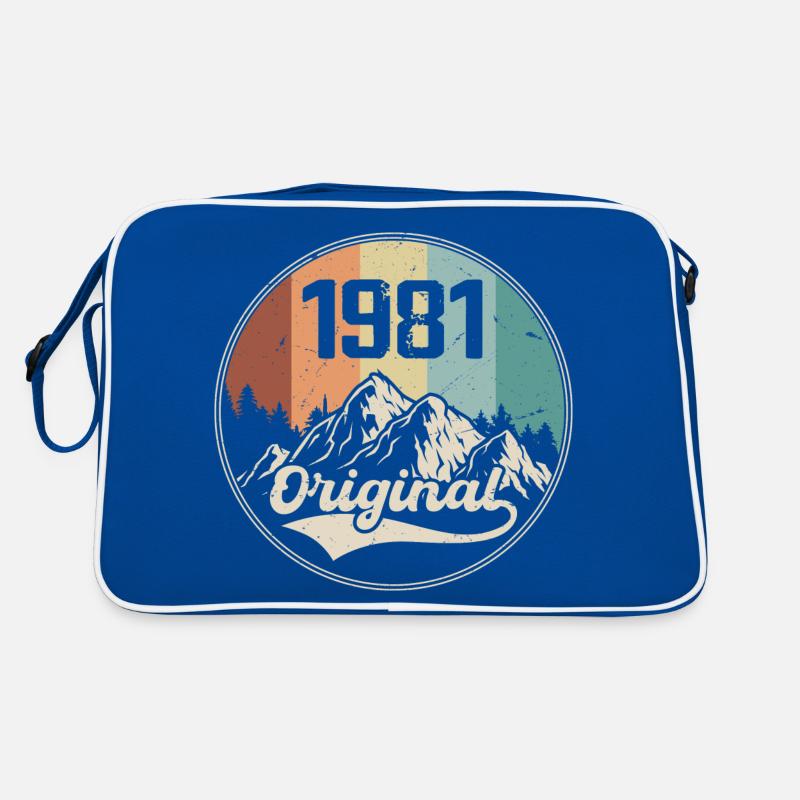 Original 1981 Geburtstagsgeschenk - 1981 Retro Tasche