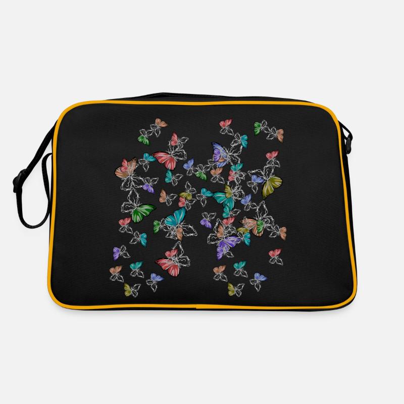 Schmetterlinge Gefühle Emotion Schmerz Depression Retro Tasche