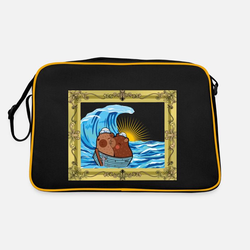 Cochon d’Inde Cochon d’Inde Enfant marin Sac Retro