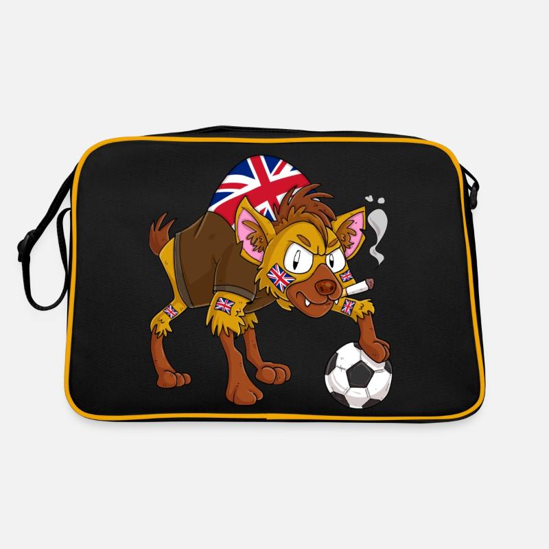 Hyäne Fan England Retro Tasche