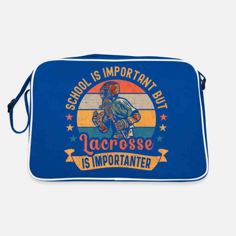 L’école est importante, mais la crosse est plus importante Sac Retro