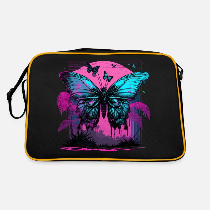 Transformation nostalgique du papillon Sac Retro