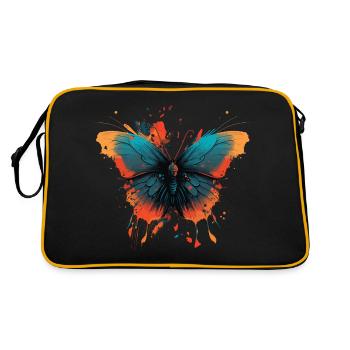 Ailes de papillon - Sac Retro - noir/or - Dos