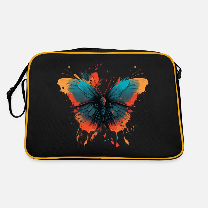 Ailes de papillon Sac Retro
