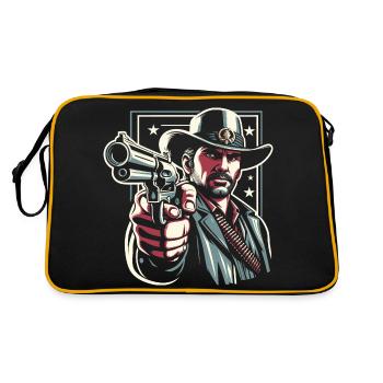 Cowboy - Sac Retro - noir/or - Dos
