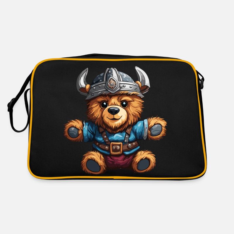 Teddybär / Kuscheltier / Stofftier / Geschenkidee Retro Tasche