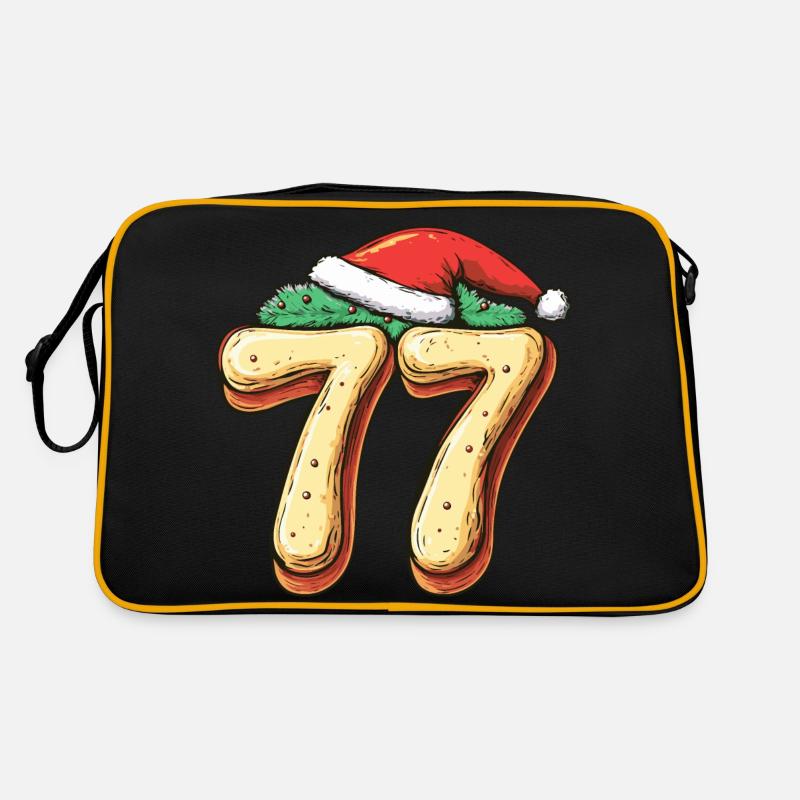 Biscuit de Noël à 77 chiffres Sac Retro