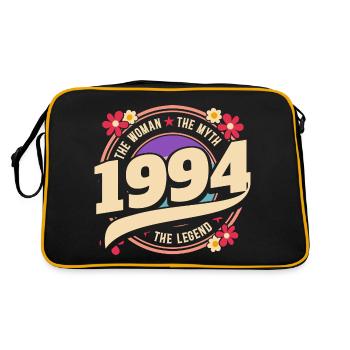 Année 1994 La Légende 30 Ans Anniversaire - Sac Retro - noir/or - Dos