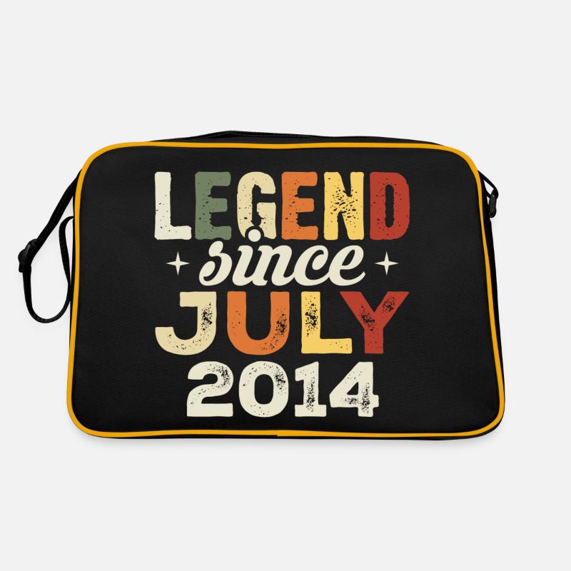 Juli 2014 Geburtstagsgeschenk Juli 2014 Geburtstag Retro Tasche