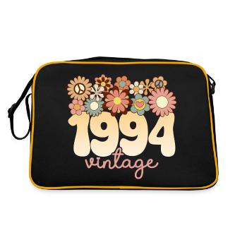 Femme Vintage Année 1994 30 Ans Anniversaire - Sac Retro - noir/or - Dos
