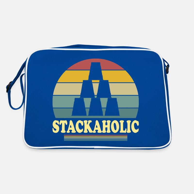 Cup Stacing Stackaholic Sport Stacking Retro Bag
