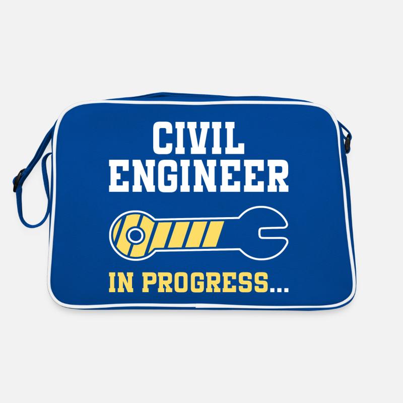 Engineering Future Civil Engineer Retro Bag