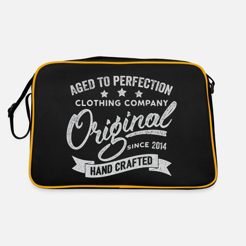 Original 2014 Vintage Rétro 2014 Anniversaire 2014 Sac Retro