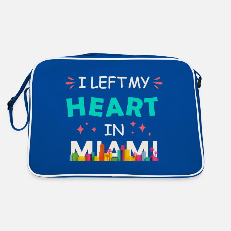 I left my heart in Miami Retro Bag