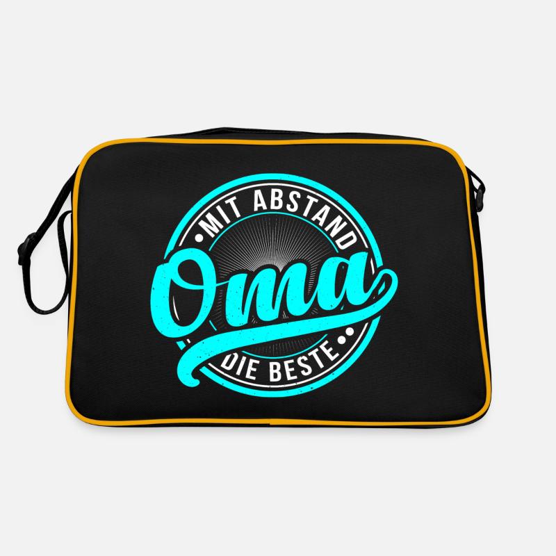 MIT ABSTAND DIE BESTE OMA Retro Tasche