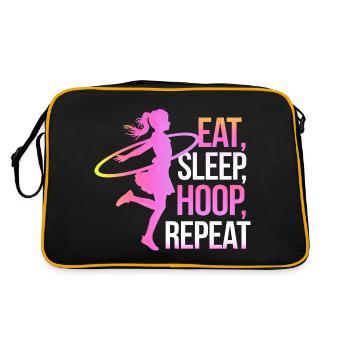 Dance Hoop Girl Dancer Hoop - Retro Bag - black/gold - Back