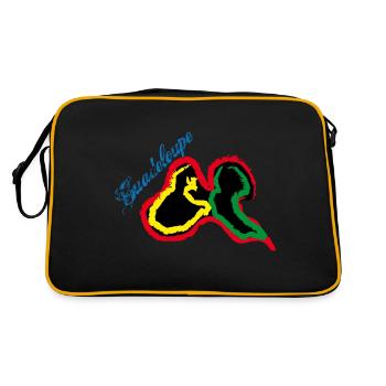 Guadeloupe - Sac Retro - noir/or - Dos