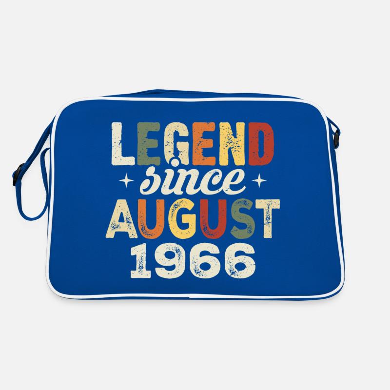 August 1966 Jahrestag August 1966 - August 1966 Retro Tasche