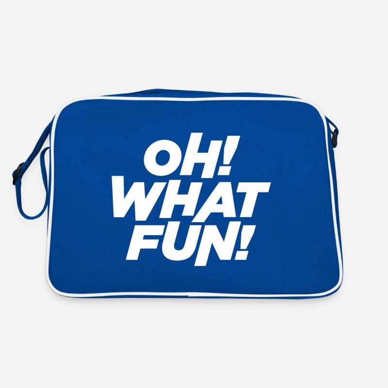 Oh was für ein Spaß Retro Tasche
