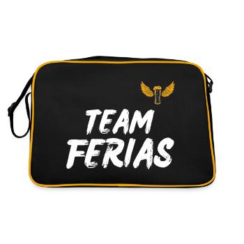 fete de bayonne team ferias - Sac Retro - noir/or - Dos