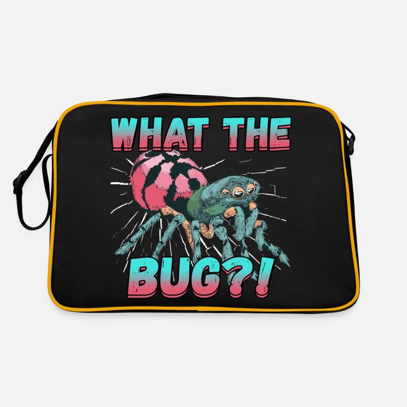 What The Bug for a Pest Control Technician Retro Tasche