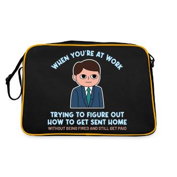 Façonner la situation de travail des fiers Pinoys - Sac Retro - noir/or - Dos