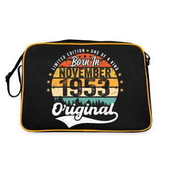 Legendary since November 1953 - 1953 - Retro Bag - black/gold - Back