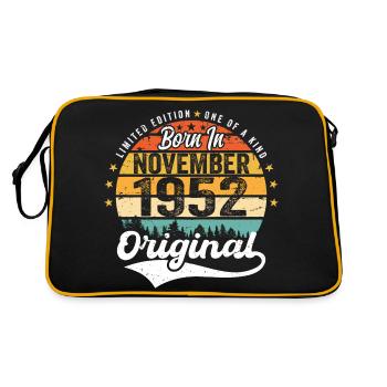Legendary since November 1952 - 1952 - Retro Bag - black/gold - Back
